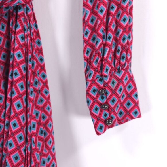 NWT Free People Women's It Takes Two Long Sleeve Mini Dress Pop‎ Combo LARGE - Picture 13 of 16